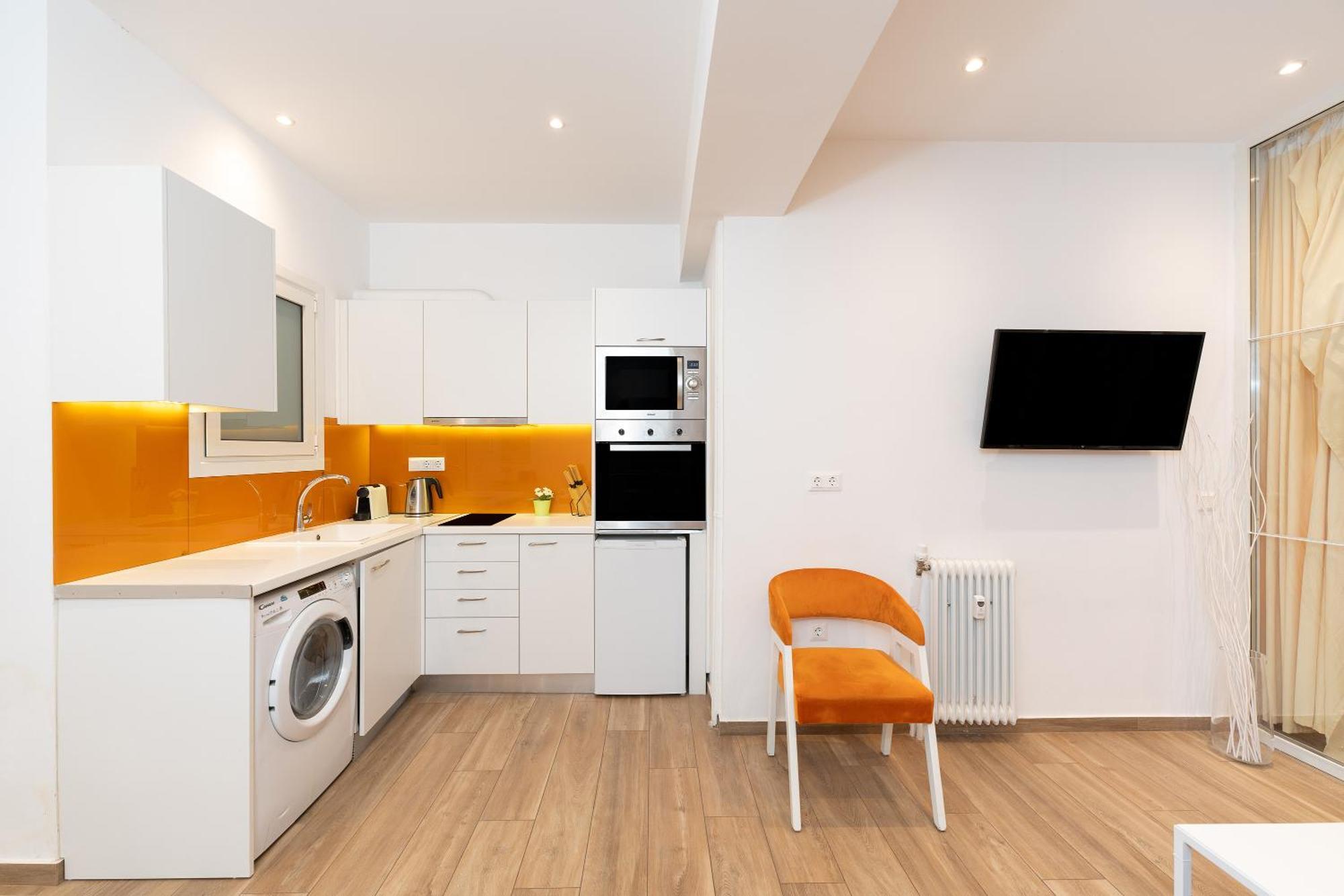 Spacious Peaceful Studio In Афины Экстерьер фото